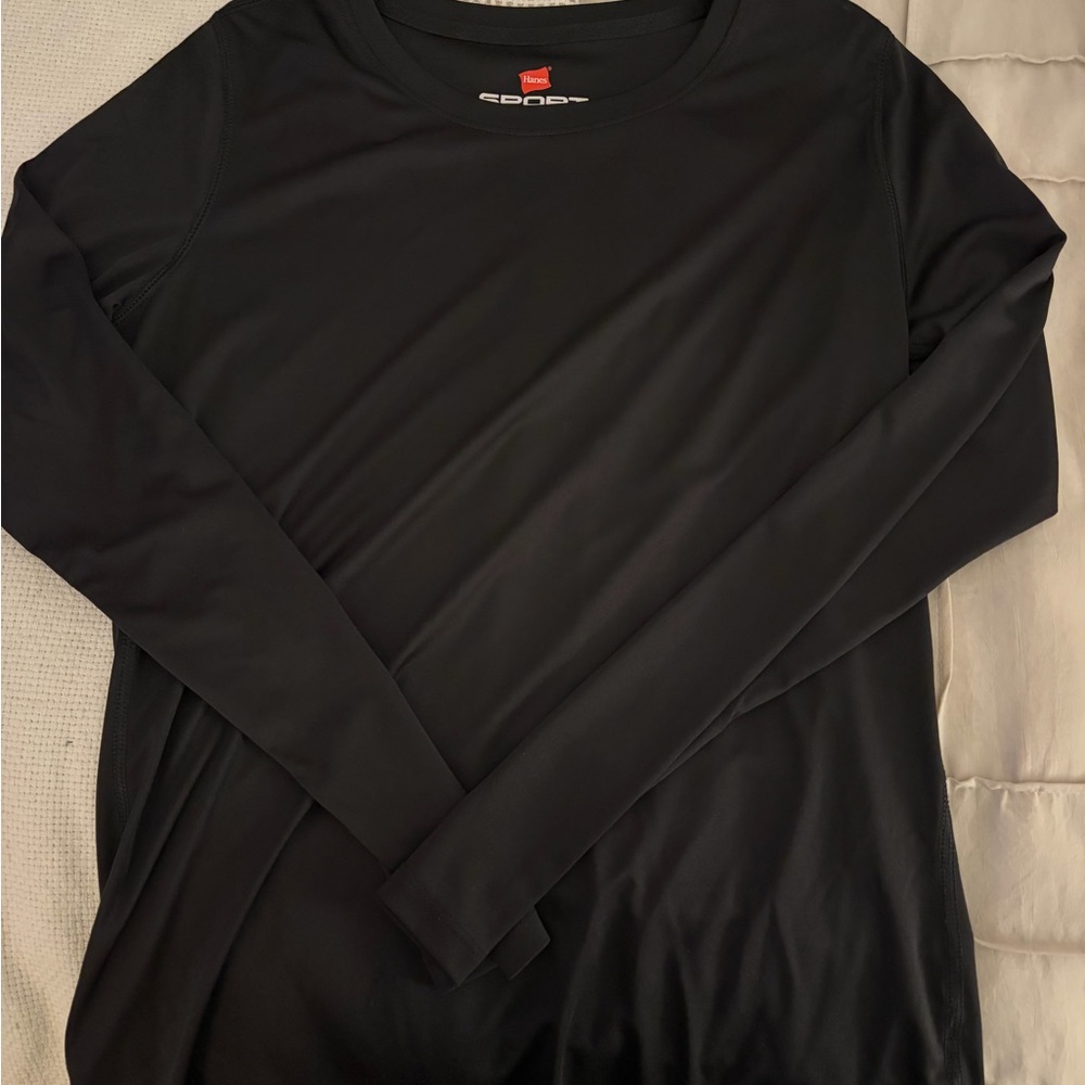 Hanes Women’s Sports Dark Long Sleeve Tee